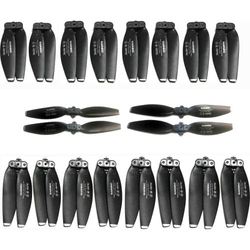 4D-F9 rc gps drone Propeller Blades Props for 4DRC F8 Fast Mini Brushless Engine Rc Drone Quadcopter Spare Parts 20pcs