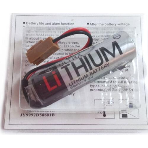 Original New ER6V/3.6V 2400mAh PLC Industrial Battery Pack with Plug For TOSHIBA ER6V/3.6V 2400mAh Battery