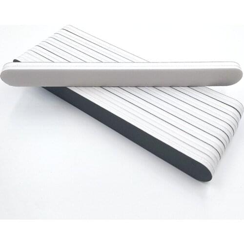 10pcs Nailfile Professional Nail Buffer Sanding Buffing Sandpaper File Straight Sponge Lime Angle Round Head