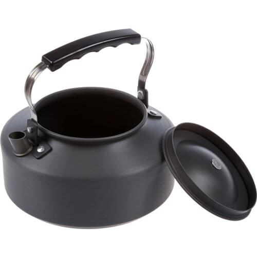 1.1L Portable Ultra-light Outdoor Hiking Camping Picnic Water Kettle Teapot Coffee Pot Anodised Aluminum Teapot