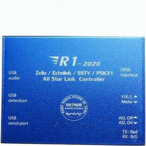 R1-2020 Zello EchoLink SSTV PSK31 AllStarLink Radio-Network link Controller