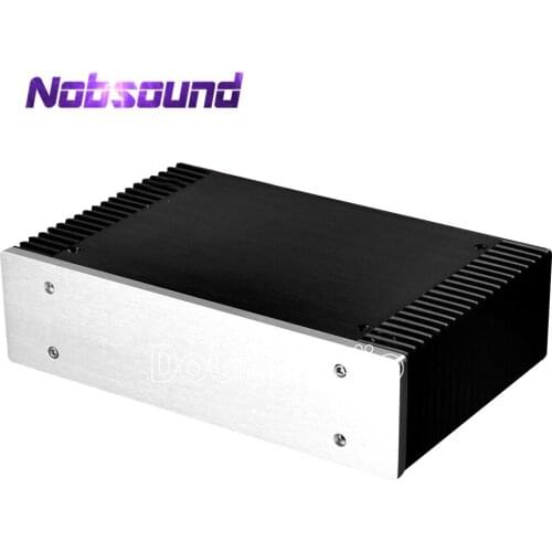 Nobsound Mini Amplifier Chassis Radiating Aluminum Case DIY Box Short Version