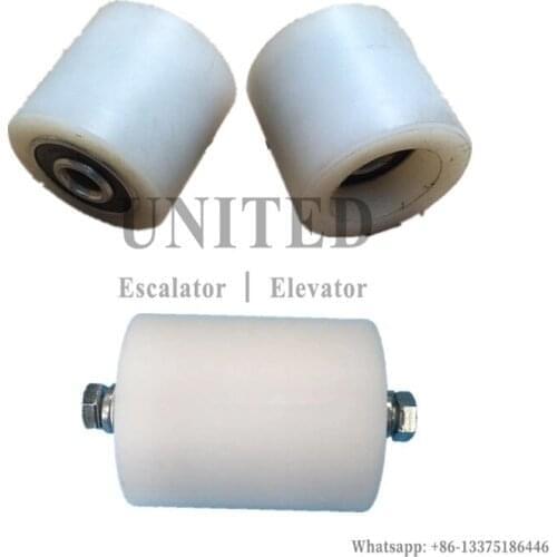 10pcs UNITED Escalator Support Roller OD50mm W60mm Bearing 6201 Without Shaft