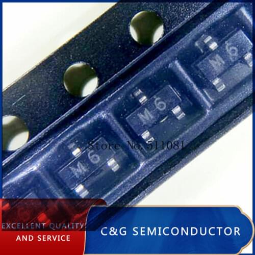 100pcs MMBT9015 S9015 MMBT9015LT1G M6 SOT-23