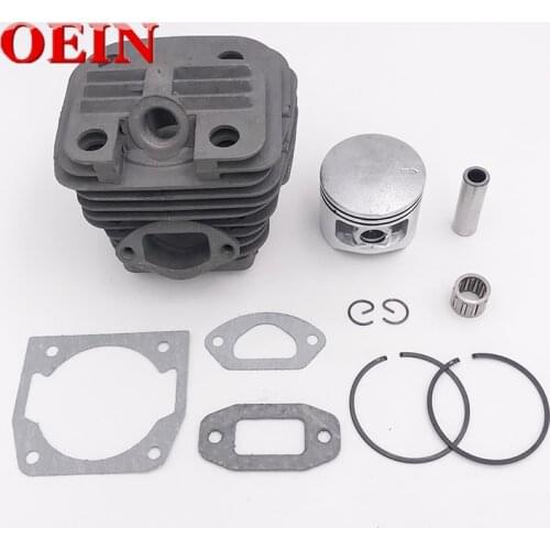 43mm 45mm 45.2mm Chainsaw Cylinder Piston Needle Cage Gasket kit For 4500 45cc 5200 52cc 5800 58cc Gasoline Chainsaw Spare Parts