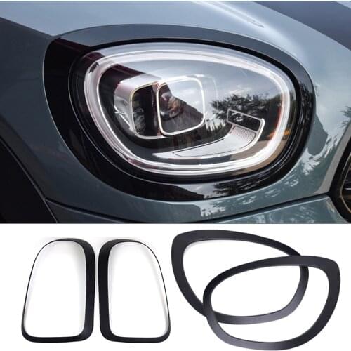 Car Eyebrow Head light Taillight Frame Rear Lamp Ring Cases Housing For Mini Cooper S JCW F60 Countryman Car Styling Accessories