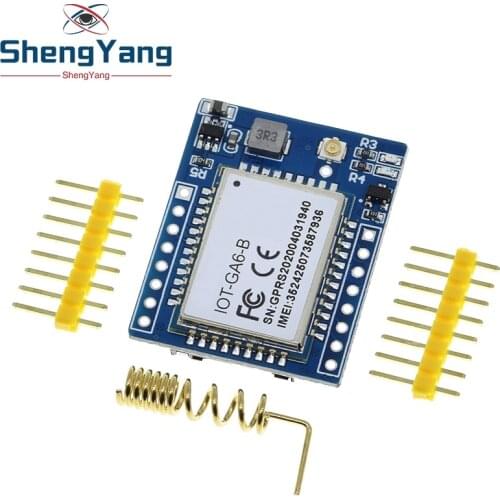 ShengYang Mini A6 GA6 GPRS GSM Kit Wireless Extension Module Board Antenna Tested Worldwide Store for SIM800L