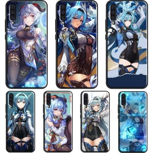 Genshin Impact Eula Game Case For Samsung A32 A52 A72 A12 A42 A20S A30S A40 A50 A70 A21S A11 A31 A41 A51 A71 Cover