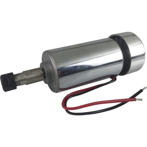 High Speed DC12V-48V 300W Spindle Engraving Machine Spindle Motor Air-cooling cnc Spindle DC Motor CNC Engraving Machine ER11