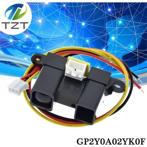 GP2Y0A02YK0F Infrared IR Sensor Infrared Proximity Sensor Obstacle Avoidance Detect 20-150cm Distance Measuring With Cable