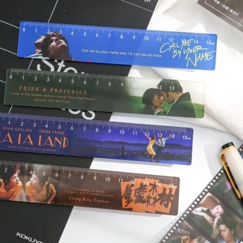Cinema Story Rulers School Supplies Straight Ruler Office Accessories Drafting Stationery