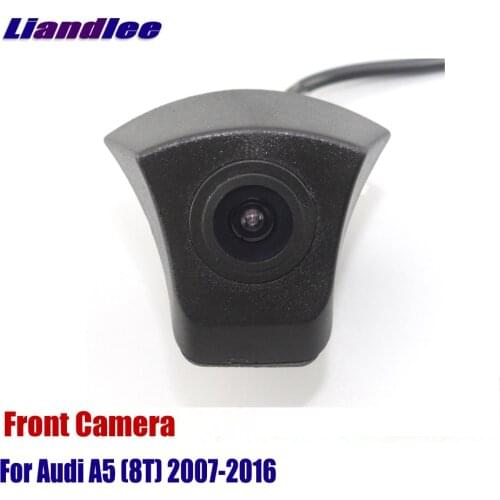 Liandlee AUTO CAM Car Front View Camera For Audi A5 (8T) 2007-2016 2010 2012 2015 ( Not Reverse Rear Parking Camera )