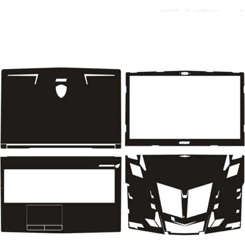 KH Laptop Sticker Skin Decals Cover Protector Guard for MSI GP63