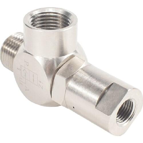 Nickel plating All-copper Check valve PCV06 PCV08 PCV10 PCV15 Pneumatic Control Check Connector Pressure Resistant