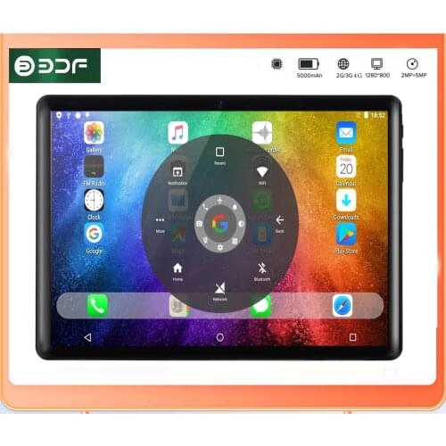 Tablet Pc 10.1 Inch Android 6.0 Tablet 1280x800 Wi-Fi Tablet 1GB RAM 32GB ROM AI Speed-Up Tablets PC