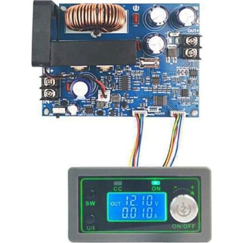 50V 20A 1000W CNC Adjustable DIY Step-down Power Supply Module Constant Voltage D2TD