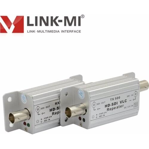 LINK-MI SDI Repeater 500M HD transmitter receiver 3G hd sdi Distribution Amplifier Extender for cctv Audio Video