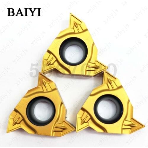 RT22.01N-N60P YBG201 lathe cutter tools Thread Insert best quality with large pitch Carbide Inserts CNC Tools blade 22IR