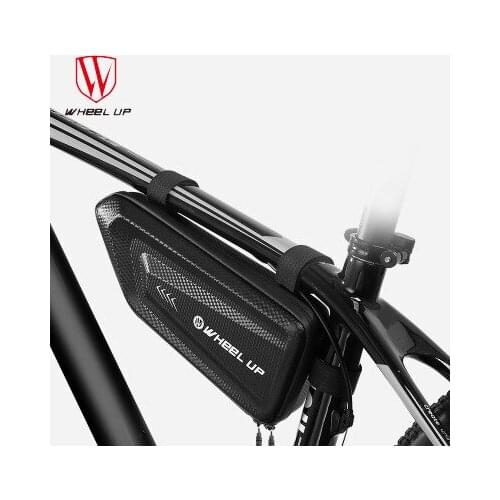 Wheel up Bicycle bag EVA triangle bag beam bag waterproof tube hanging saddle bag mountain bike tube bag