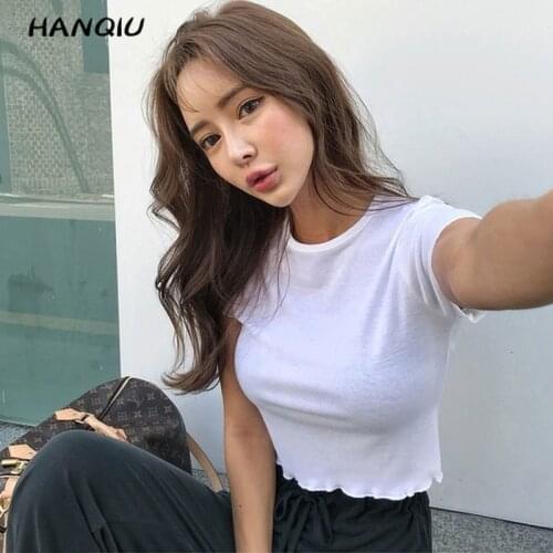 2020 Summer Crop top t shirt women cute shirts vintage t shirts for women tops sexy croptop kawaii clothes basic tshirts korean