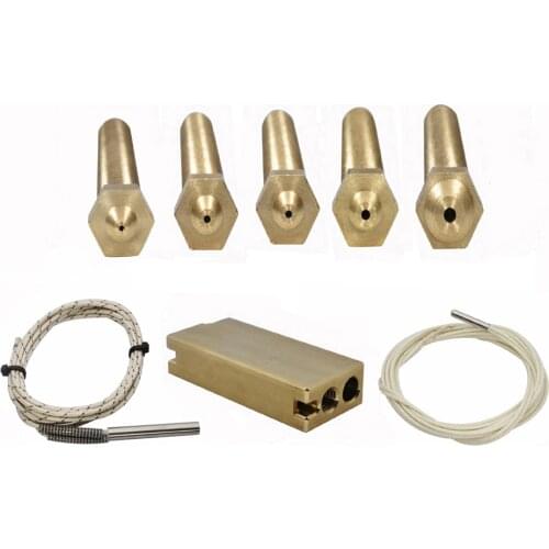 High speed printing 1.75mm SuperVolcano Upgrade Kit - full range of Nozzles + SuperVolcano Block , 80W heater, PT100