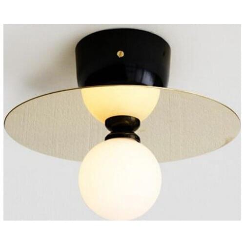 Loft Small Ceiling Light Lighting Fixture Iron American Style Creative Balcony Corridor light Fashion LED Lamp