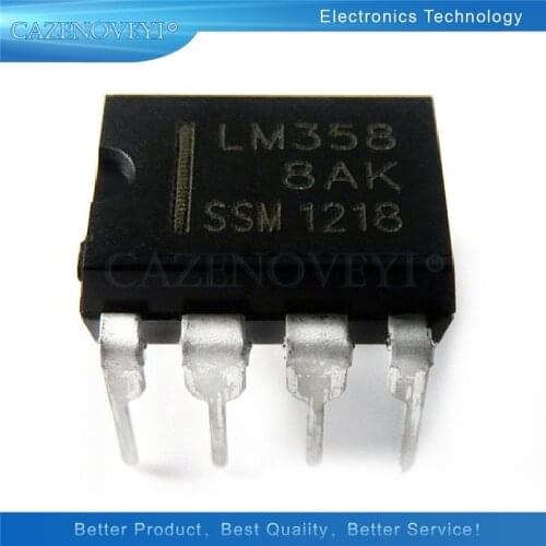 10pcs/lot LM358P LM358N LM358 358P DIP-8 In Stock