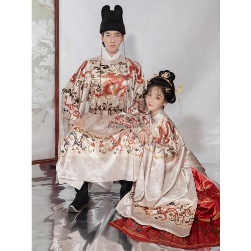 2021 ancient chinese traditional women hanfu gowns retro ming suit japanese cosplay ancient oriental performance costume dress