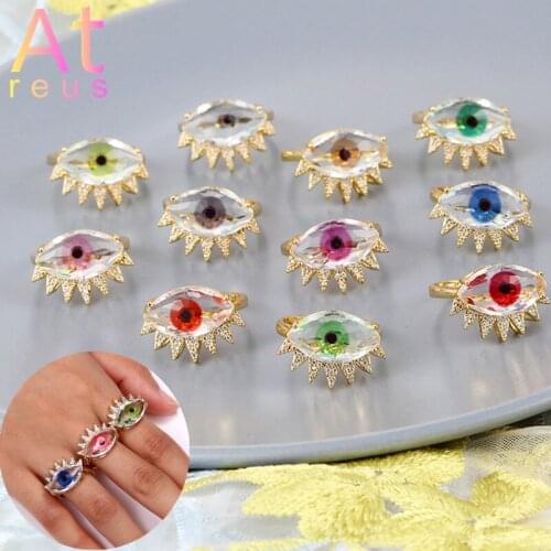 Atreus Rings With Crystals