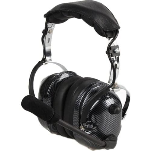 Aviation Walkie Talkie Headset Noise Cancelling Heaphone For Kenwood Baofeng UV-5R bf-888s 2 Pins Two Way Radio