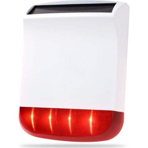 433mhz Wireless Solar Siren For Burglar Alarm System