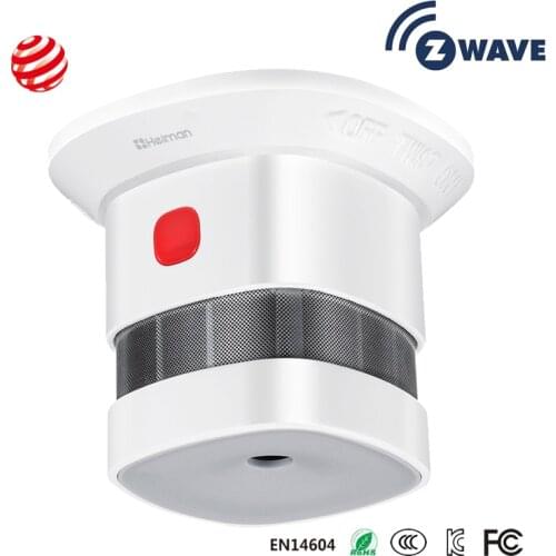 HEIMAN Zwave Smoke Detector Smart Home System 868MHz High sensitivity Z wave Safety Smoke Sensor