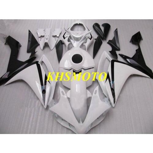 Injection mold Fairing Kit for YAMAHA YZFR1 07 08 YZF R1 2007 2008 YZF1000 ABS Cool white black Fairings set+7gifts YS04