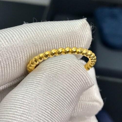 Fashion brand golden twisted flower designs simple knotted rings for men and women, couples party tail rings, jewelry accessorie