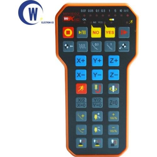 New cnc engraving machine wireless remote control WHB02 genuine Xinhongchang V8 engraving machine controller WH wireless handle