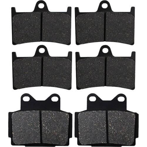 Motorcycle Front and Rear Brake Pads for YAMAHA FZR 400 FZR400 1991 1992 FZS 600 FZS600 Fazer 600 1998-2003