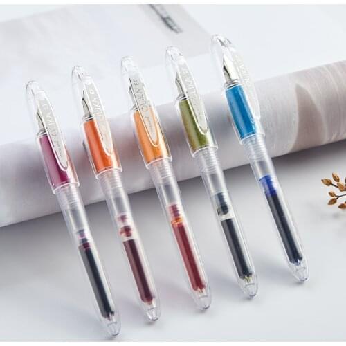 Monami OLIKA Fountain Pen EF Tip Transparent Korea