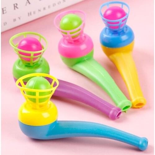 Party And Parent-child Activ Random Color Kid Gift Plastic Floating Child Blow Ball Toy Children Intelligence Parent-child Game