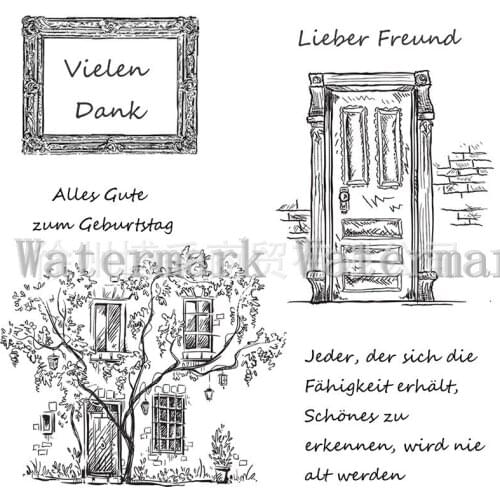 14x14cm Christmas Clear Stamps Transparent Seal Silicone Seal TPR Christmas Wedding Roller Stamps DIY Scrapbook Album Card