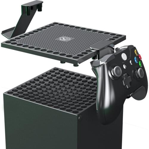 Multi Cooler Fan Net For Xbox Series X Console Dust Cover With Headset Controller Mount Rack Holder For Xbox Series S Gamepad
