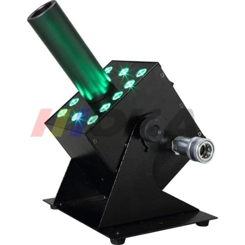 LED CO2 Jet Machine DMX Control RGB 12*3w LED CO2 Jet Cannon Professional co2 jet stage effect