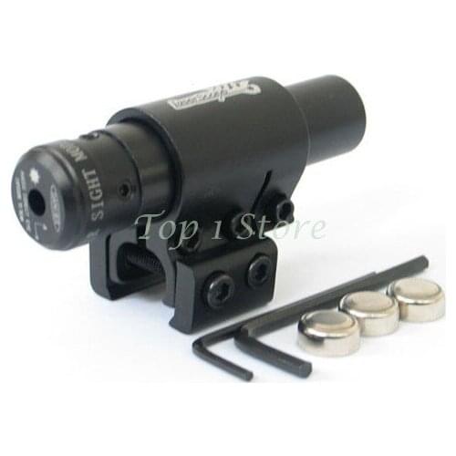 Tactical 650nm Red Laser Sight with QQ Scope Cliper Fit Bow Mount Hunting Products free shipping