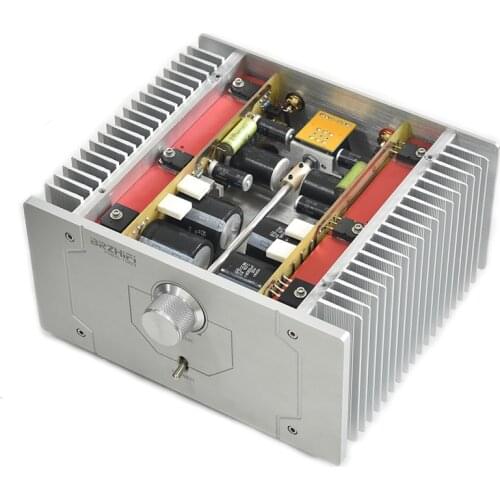 BRZHIFI Hood 1969 Class A Audio Power Amplifier With FET 1969-2020 Double Radiator Tube Amplificador Sound Quality For Audiophil