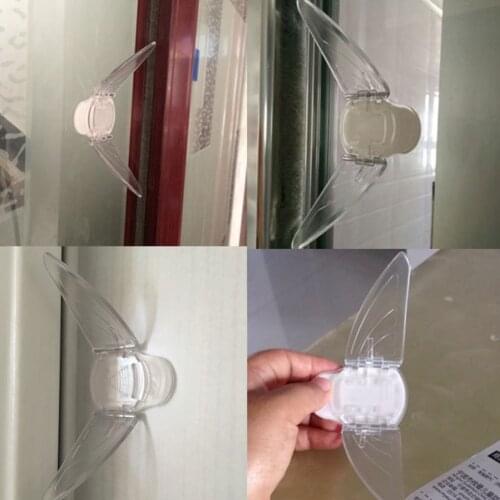 1PCS Children Safety Door Easy To Use Decoration Butterfly Cute Baby Care Window Lock Protection Durable Limiter Sliding