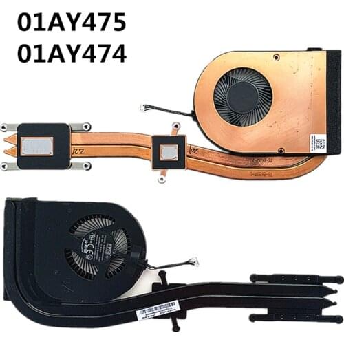 100% Original Laptop/Notebook CPU cooling Radiator Heatsink&Fan for Lenovo Thinkpad T570 P51S 01AY475 01AY474