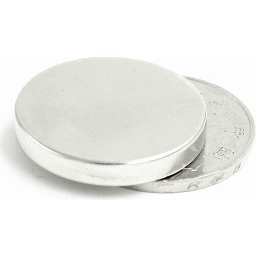 50pcs Neodymium N35 Dia 25mm X 4mm Strong Magnets Tiny Disc NdFeB Rare Earth For Crafts Models Fridge Sticking magnet 25x4mm