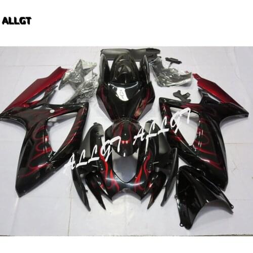ALLGT Painted With Graphic Fairing Kit for Suzuki GSX-R 600 GSXR 750 2006-2007