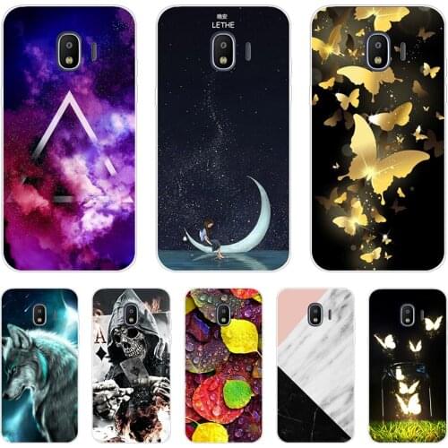 For Samsung Galaxy J2 Case 5.0"inch Cute Flower Printed TPU Cover For Samsung J2 2018 SM-J250F J 2 2J mobile phone cases coque