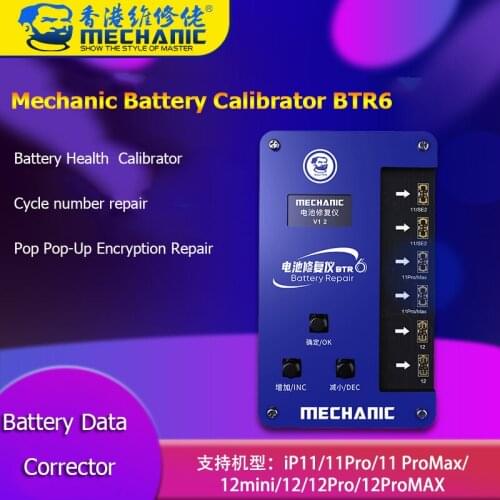For iPhone 11 12 PRO MAX Pop Pop-Up Encryption Repair Battery Data Program Battery Data Corrector Same As Qianli Copy Power