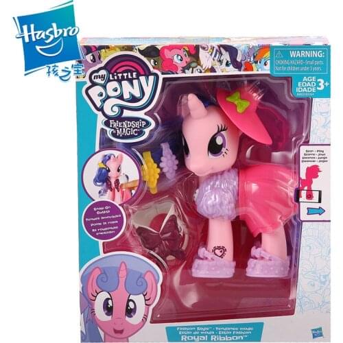 Hasbro My Little Pony Toys 6-inch Fashion Pony Dolls Girls Toys Anime Action Figures Collection Model Decoration Toy Kids Gift